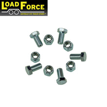 Nyloc nut and bolt kit for 12 inch backing plate - Trailer Spares Direct