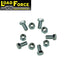 Nyloc nut and bolt kit for 12 inch backing plate
