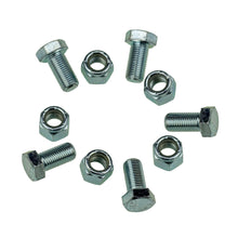 Nyloc nut and bolt kit for 12 inch backing plate