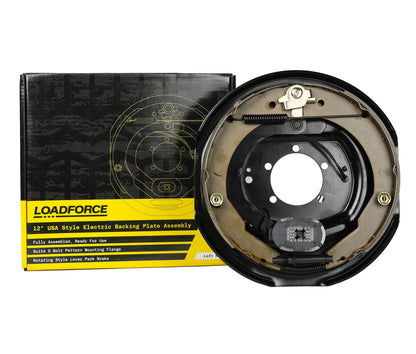 LoadForce 12" USA Electric Backing Plate Assembly LH