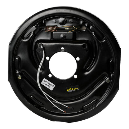 12 inch left hand electric backing plate assembly with park brake
