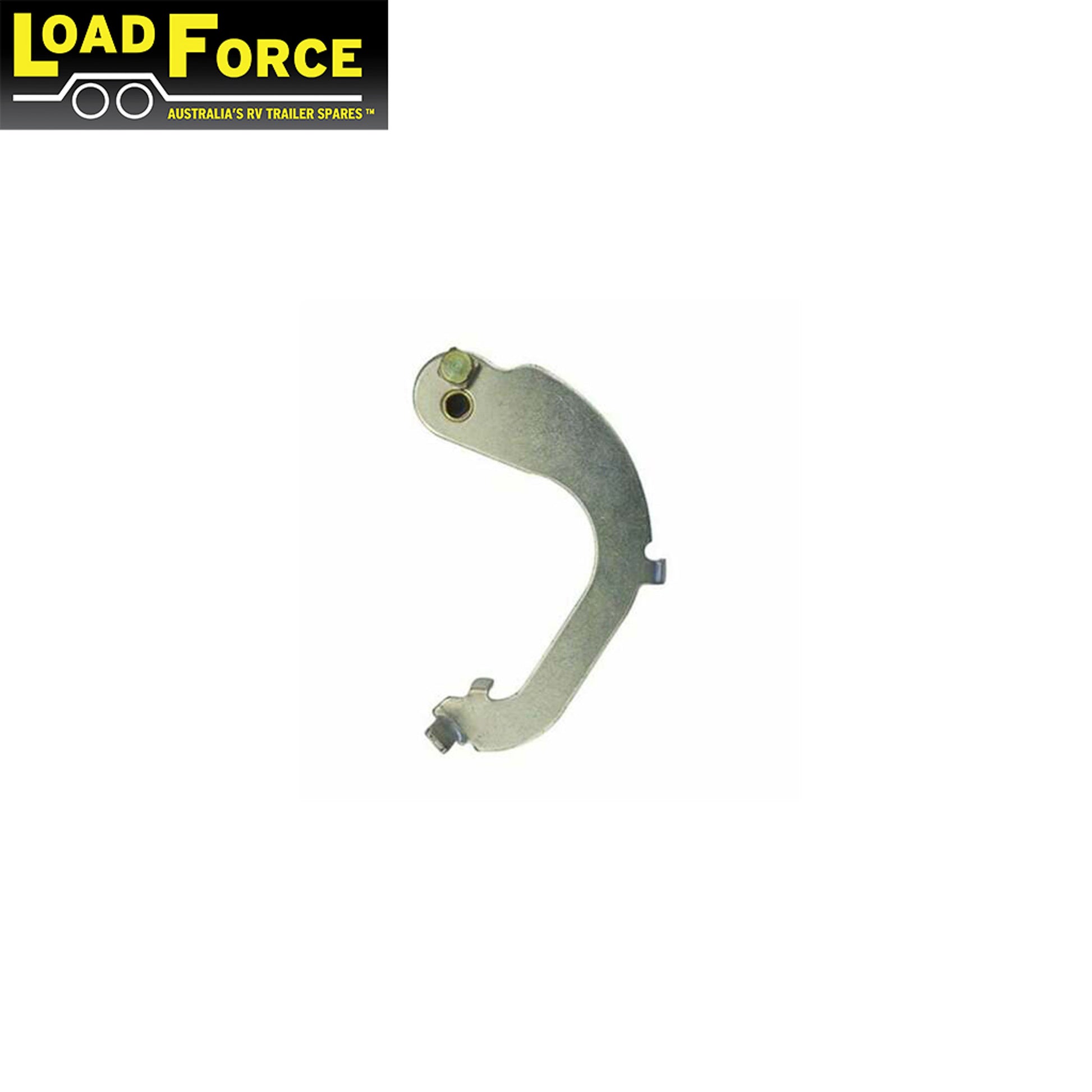 12 inch magnet lever right hand backing plate - Trailer Spares Direct