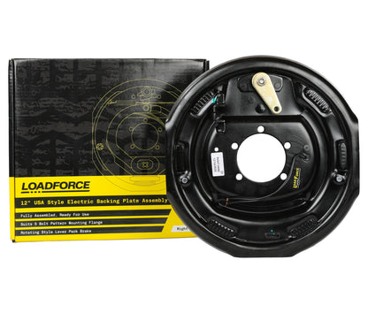 LoadForce 12" USA Electric Backing Plate Assembly RH