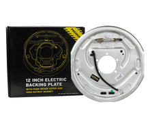 LoadForce 12" Dacromet Off Road Electric Backing Plate Assembly LH