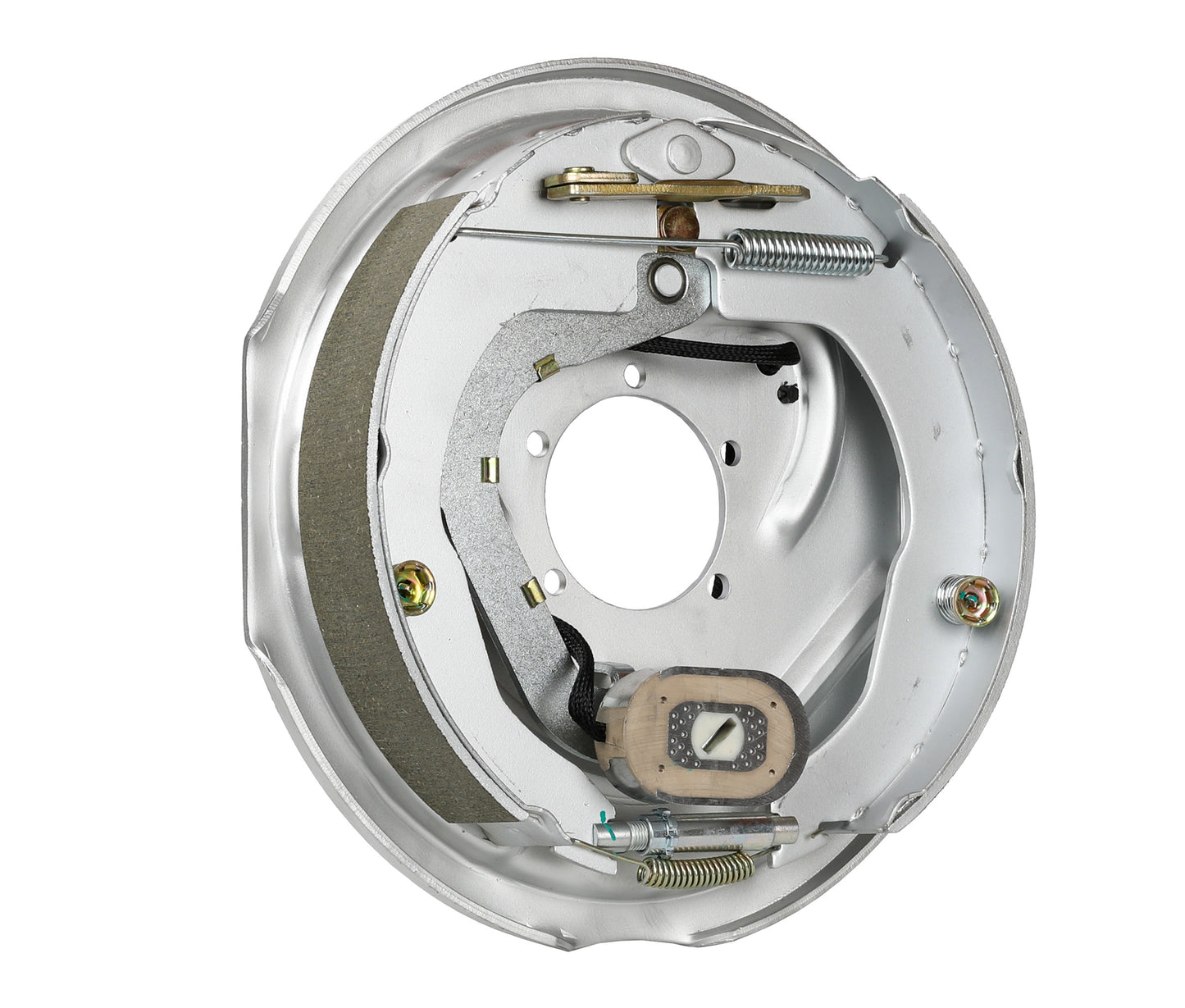 LoadForce 12" Dacromet Off Road Electric Backing Plate Assembly LH