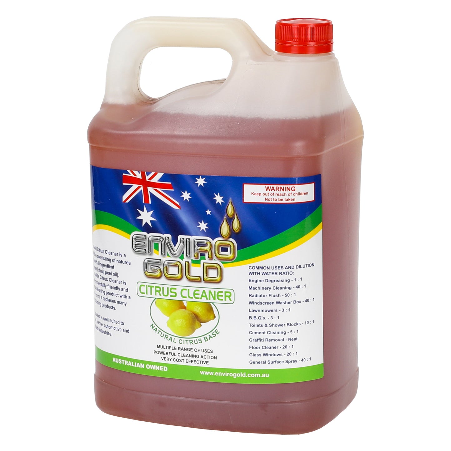 Enviro Gold Citrus Cleaner 5l Pack - Trailer Spares Direct