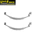 Shackle spring kit galvanised 1500kg for single axle marine trailer