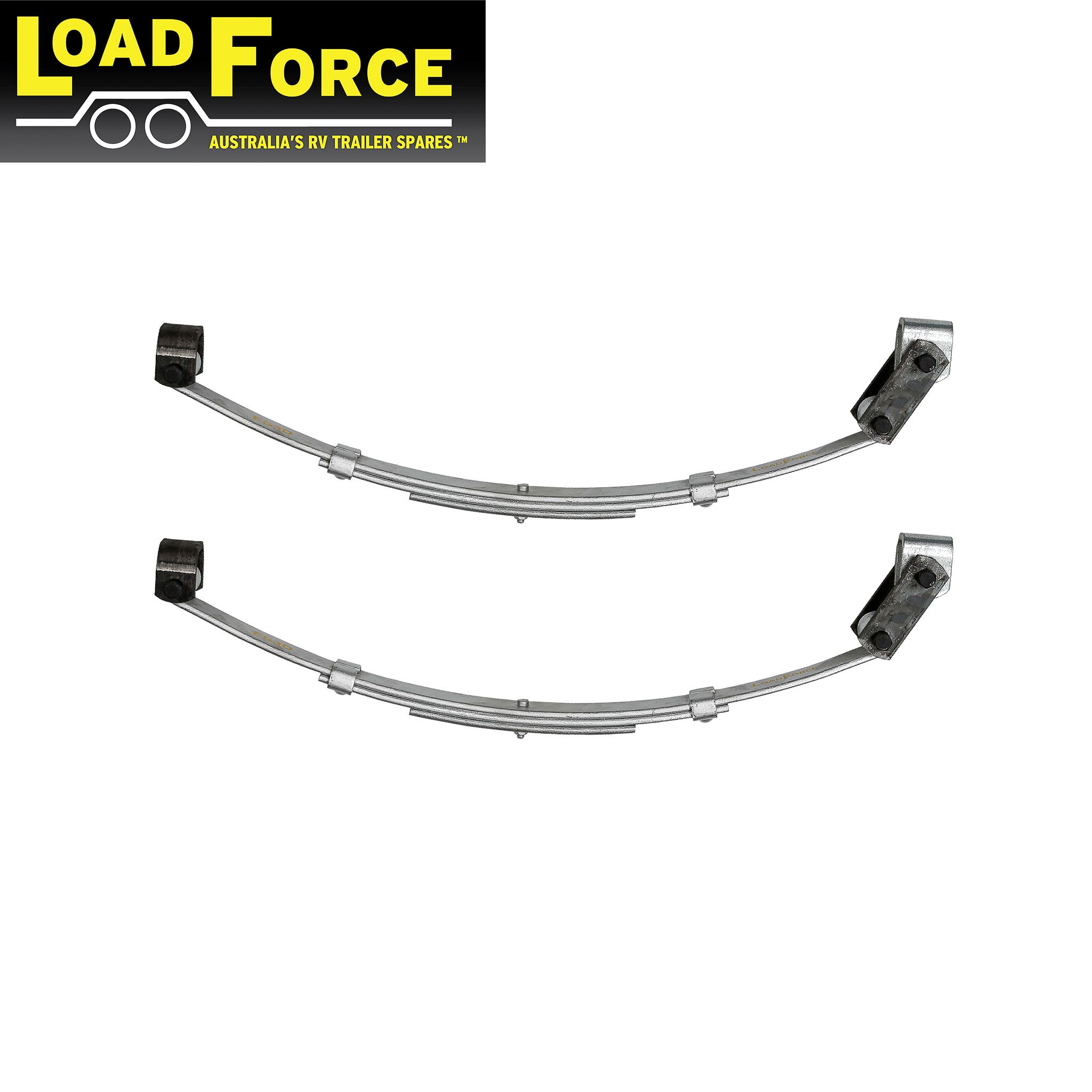 Shackle spring kit for 850kg rated single axle trailer