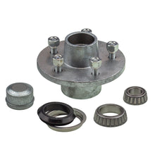 6 inch lazy hub assembly Ford 5 stud slimline (Ford) bearing - galvanised
