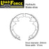10 inch hydraulic brake shoes dacromet coated set of 4