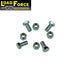 Bolt kit for hydraulic backing plate