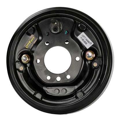 9 inch trailer hydraulic backing plate assembly left hand