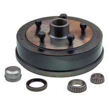 hub drum 10 x 2.25 inch LandCruiser 5 stud with slimline (Ford) bearing
