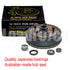 Caravan hub brake drum landcruiser holden bearing