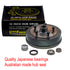 LoadForce trailer hub drum 10 x 2.25 inch LandCruiser 5 stud with LM (Holden) bearing