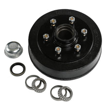 hub brake drum 10 x2.25 inch 6 Stud with parallel bearing