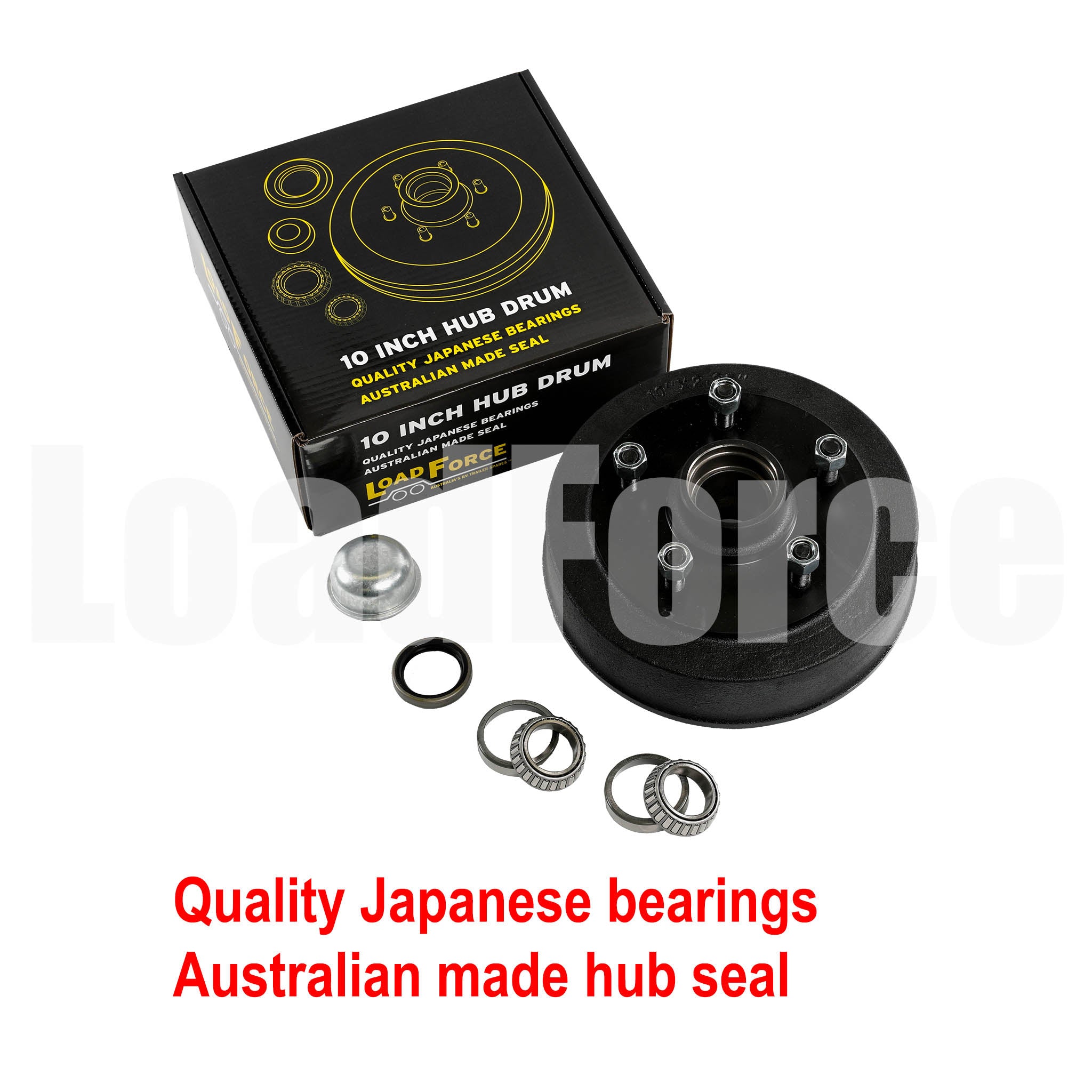 Loadforce caravan brake drum hub 