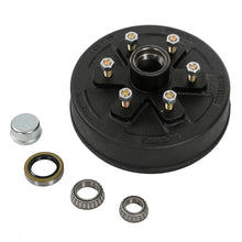 Hub Brake Drum 10 x 2.25 inch 6 stud with American US1.8 bearing 3500lb