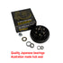 LoadForce Hub Brake Drum 12 x 2 inch 6 stud with American Dexter 5200-6000lb bearing