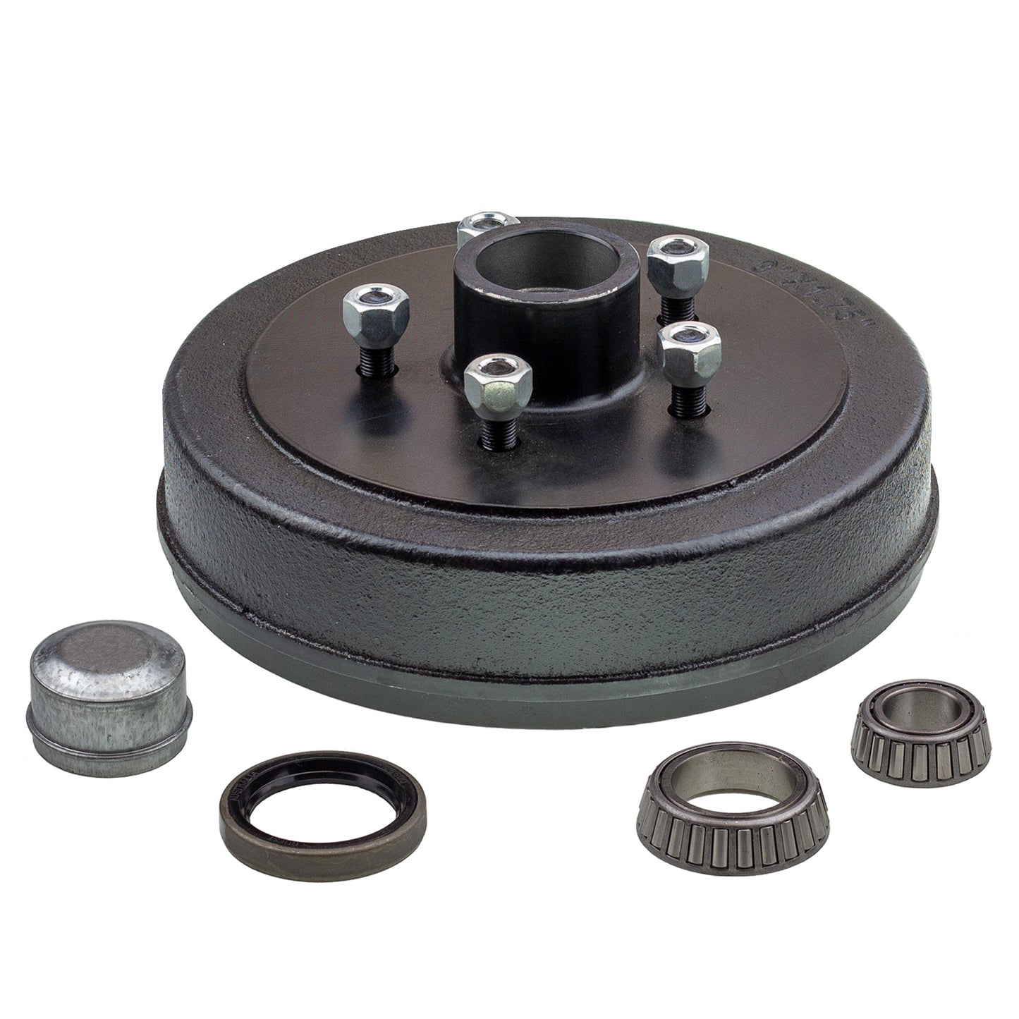 Hub Drum 9 x 1.75 inch Ford 5 stud with slimline (Ford) bearing
