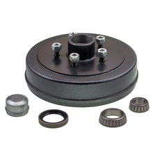 Trailer hub drum 9 x 1.75 inch HQ 5 stud with slimline (Ford) bearing