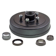 Hub drum 9 x 1.75 inch HT 5 stud with slimline (Ford) bearing