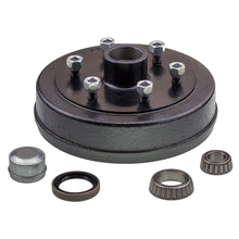 Hub drum 9 x 1.75 inch 6 stud with slimline (Ford) bearing