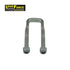 Heavy-duty rated 5/8in U-bolt 45mm square x 160mm long - Dacromet