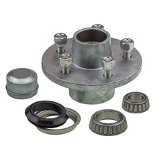6 inch lazy hub assembly HT 5 stud LM (Holden) bearing - galvanised