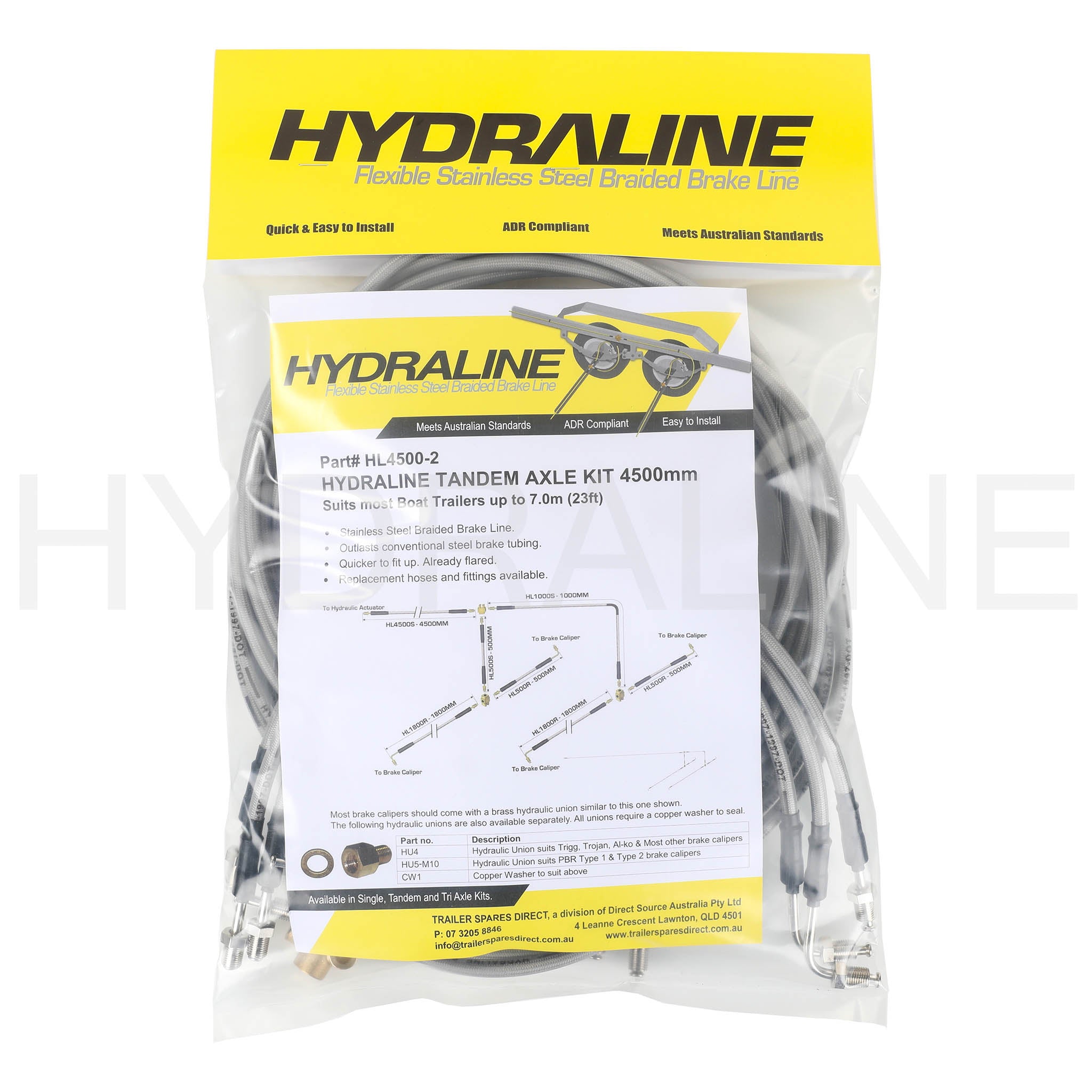 Hydraline brake line kit