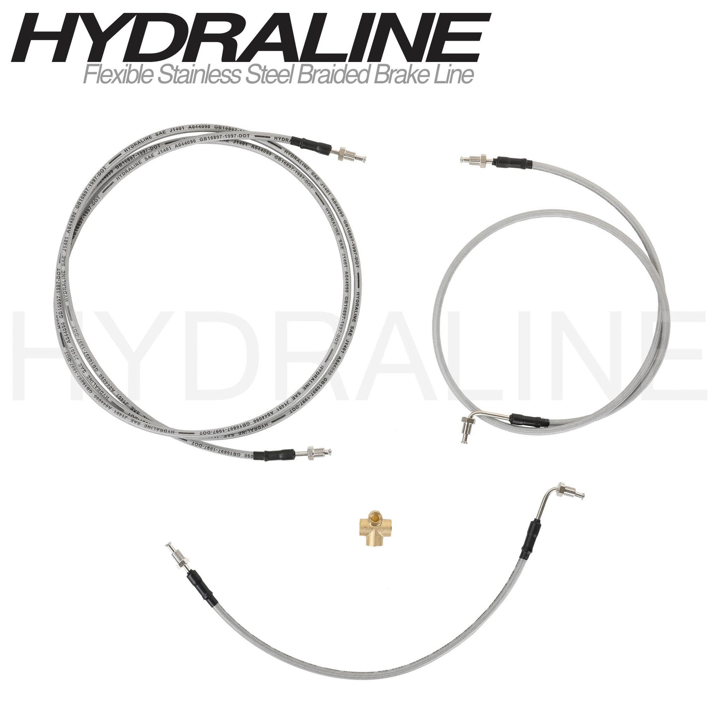 Single axle HydraLine kit with 5500mm lead line - Trailer Spares Direct