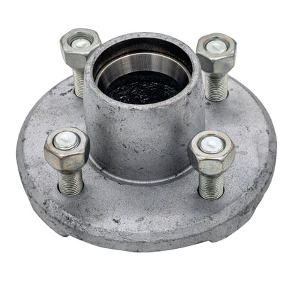 5.5 inch hub assembly 4 x 1/2inch studs 4 inch PCD galvanised USA