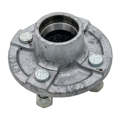 5.5 inch hub assembly 4 x 1/2inch studs 4 inch PCD galvanised USA