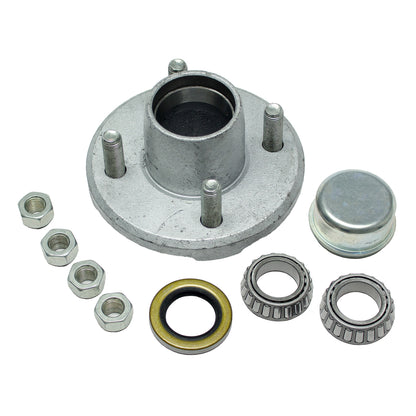 5.5 inch hub assembly 4 x 1/2inch studs 4 inch PCD galvanised USA
