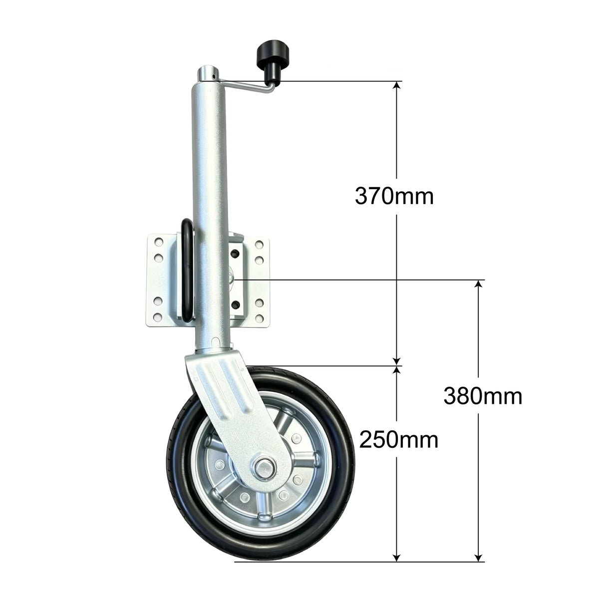 LoadForce Jockey Wheel 10-Inch with Swivel Plate