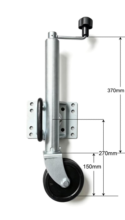 LoadForce Jockey Wheel 6-Inch with Swivel Plate
