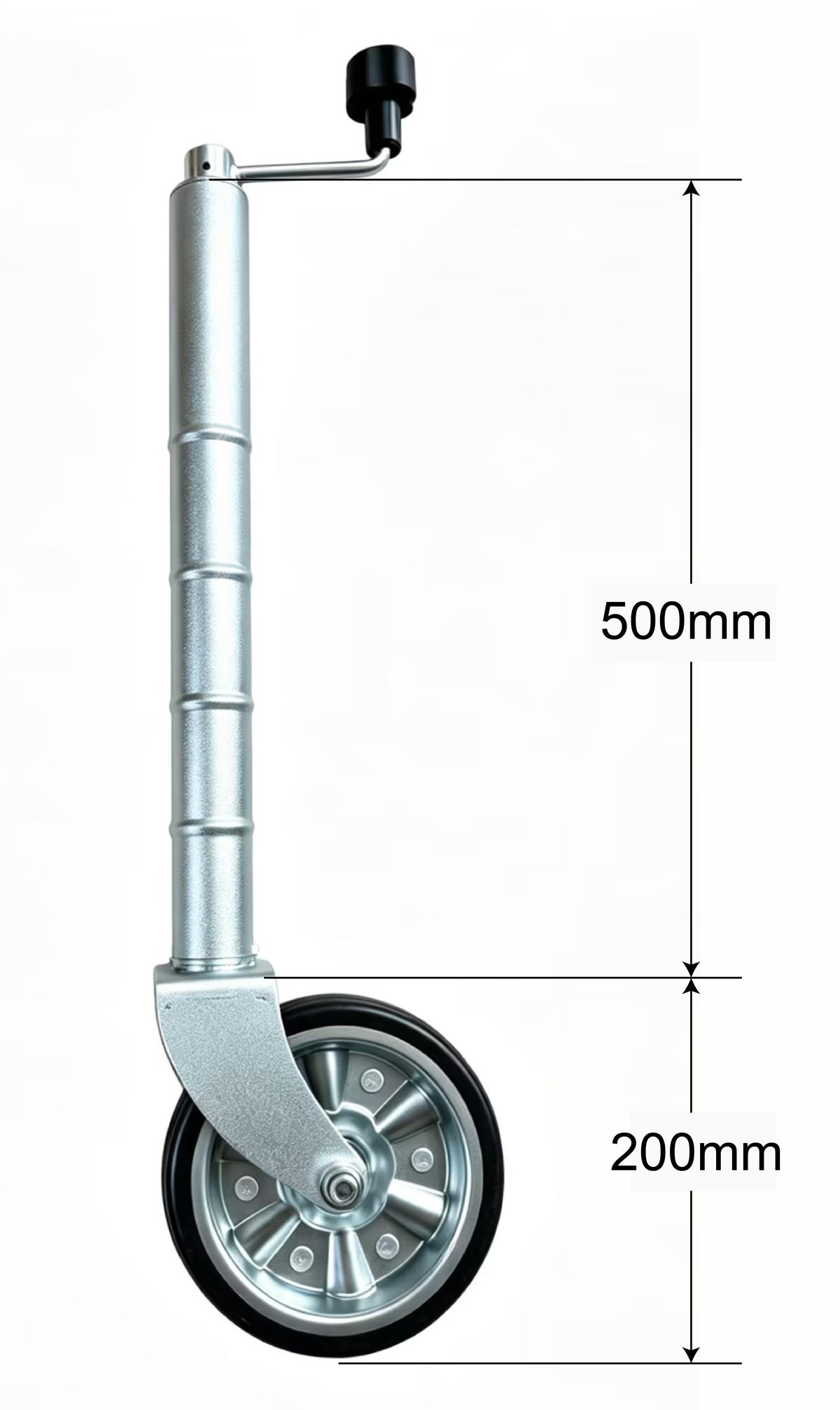 LoadForce Jockey Wheel 8-Inch extra long without Clamp