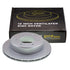 Ventilated dacromet disc rotor 310mm x 24mm 6 stud