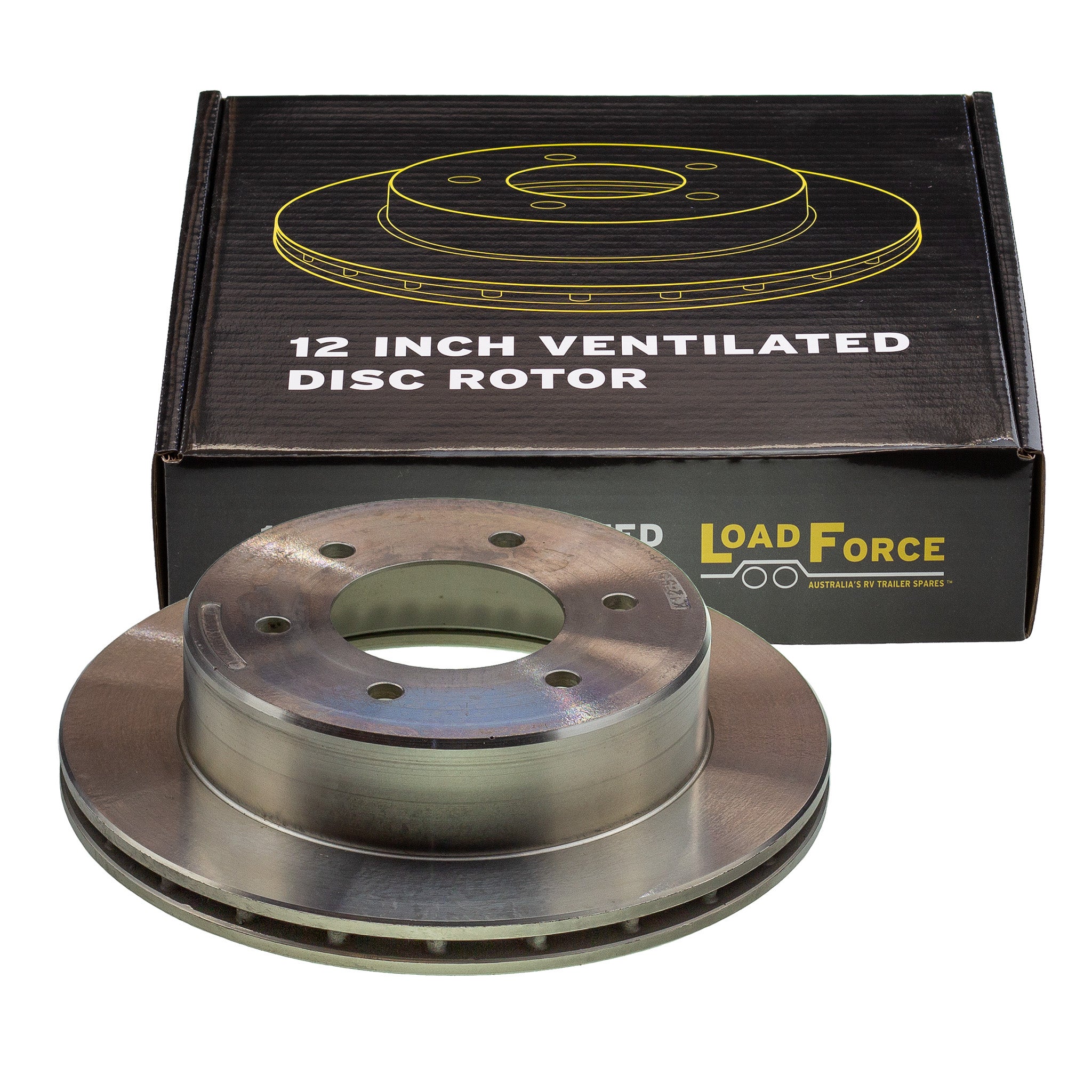 LoadForce ventilated stainless steel disc rotor 310mm x 24mm 6 stud