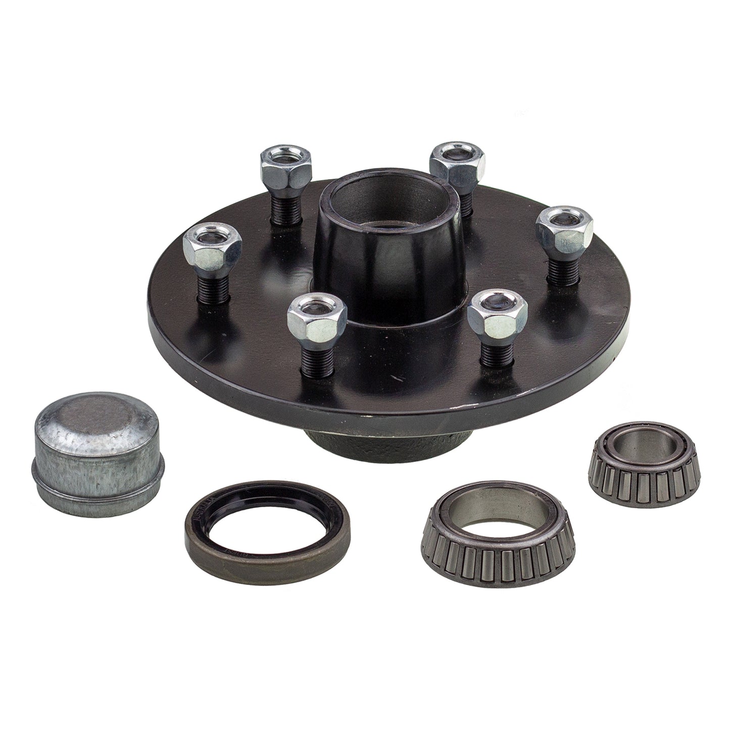 7.5 inch lazy hub assembly 6 stud slimline (Ford) bearing