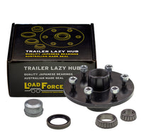 7.5 inch lazy hub assembly 6 stud slimline (Ford) bearing - Trailer Spares Direct