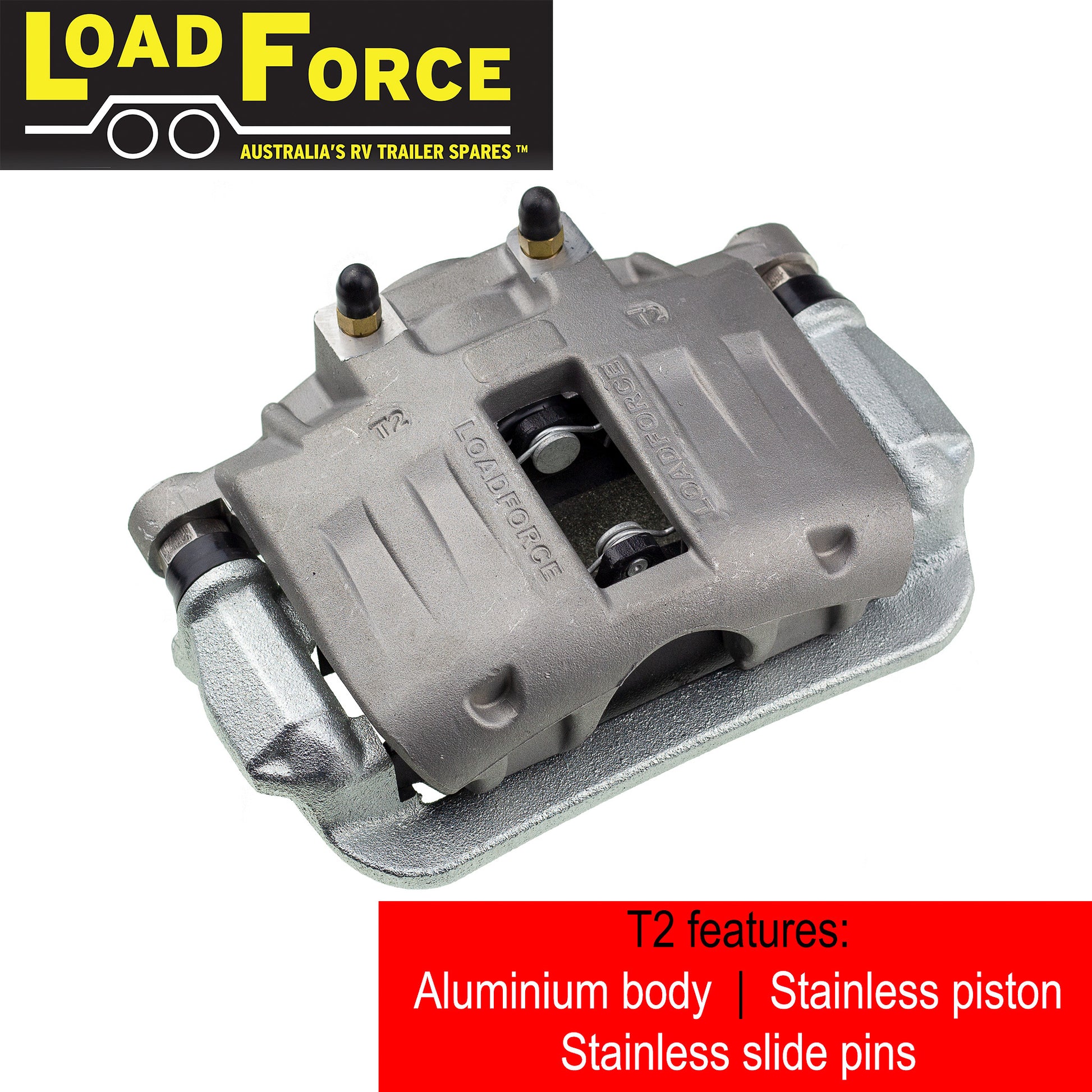 T2 Hydraulic Trailer Brake Caliper Replaces PBR Type 2 - Trailer Spares Direct