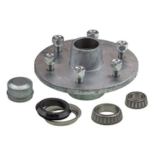 7.5 inch lazy hub assembly 6 stud LM (Holden) bearing - galvanised