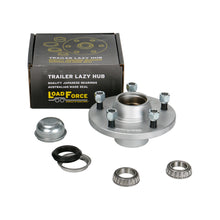 Lazy Hub Assembly LandCruiser 5 stud Parallel bearing 190mm Galvanised - Trailer Spares Direct