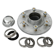 Lazy hub assembly 6 stud parallel bearing - 190mm