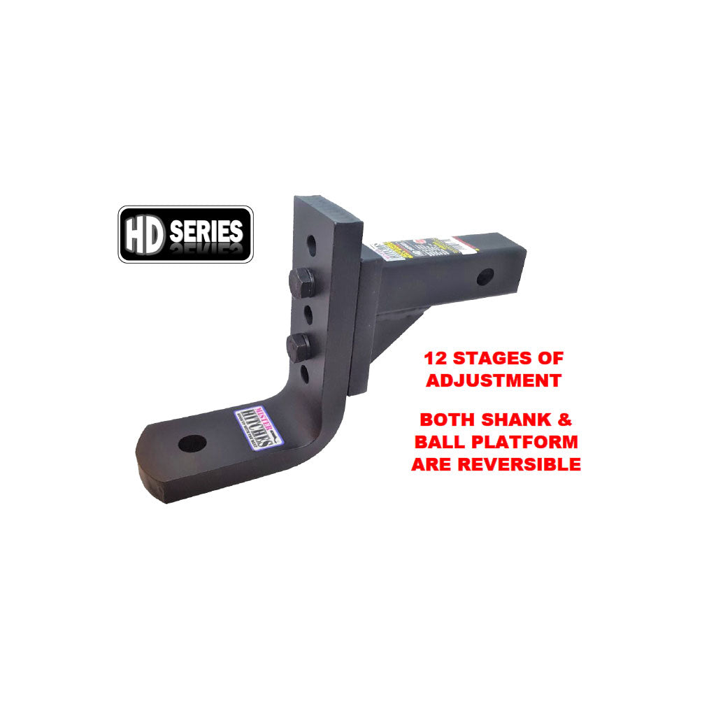 Adjustable Towbar Receiver Mount for Pajero 4000kg - Trailer Spares Direct