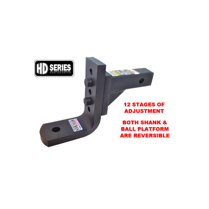 Adjustable Towbar Receiver Mount for Pajero 4000kg - Trailer Spares Direct