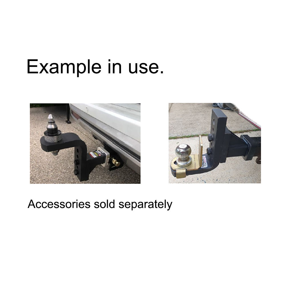 Towbar receiver Pajero examples