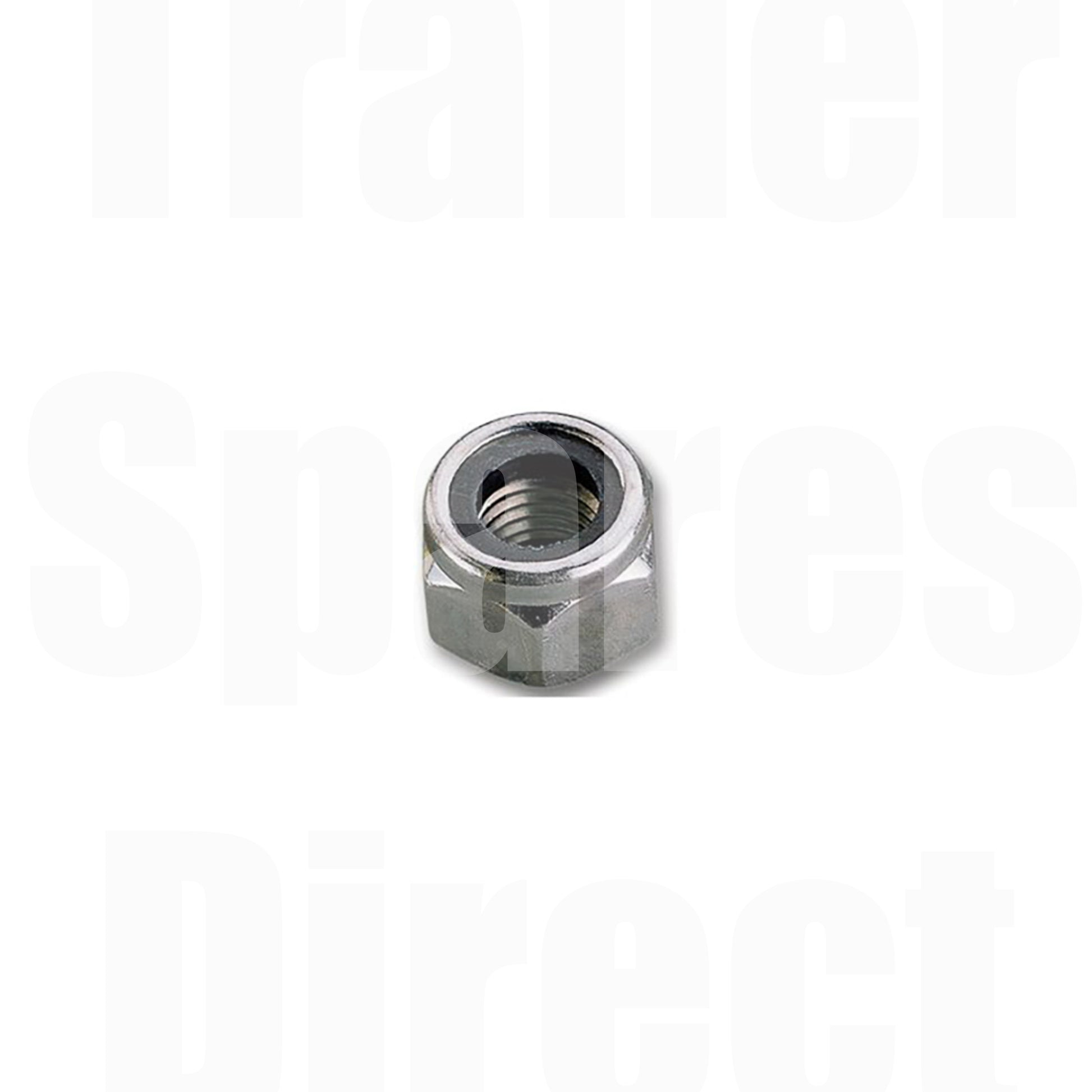 Nyloc nut for backing plates 7/16 UNF - Trailer Spares Direct