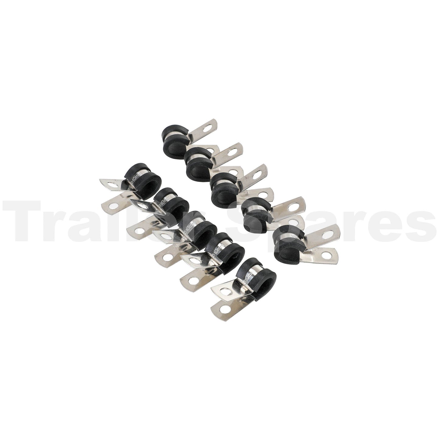 P Clip Stainless Steel 3/8inch Qty 10 - Trailer Spares Direct